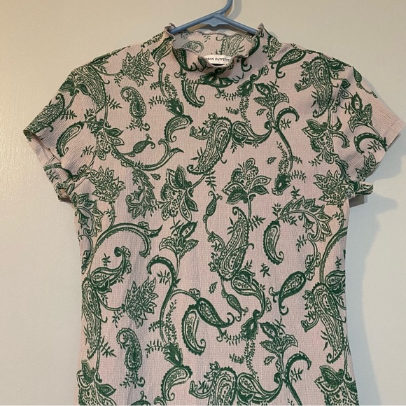 Urban Outfitters Paisley Mini Dress Size Medium - Picture 4 of 12